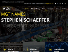 Tablet Screenshot of mgtci.com